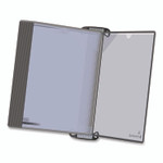 djois by Tarifold PRO Series Magnetic Wall Reference System, 10 Panels with Black Borders, Black Base View Product Image