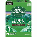 Green Mountain Coffee K-Cup, Pod Double Diamond, Keurig Single-Serve K-Cup pods, Dark Roast Coffee, 24 Count - Compatible with Keurig Brewer - American - Dark - K-Cup, Pod - Double Diamond Product Image 