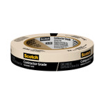 Scotch Commercial-Grade Masking Tape for Production Painting, 3" Core, 0.94" x 60 yds, Natural View Product Image
