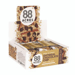 88 ACRES Warm 'N Chewy Gluten-Free Oatmeal/Chocolate Chip Seed and Oat Bar, 1.6 oz Bar, 9/Box View Product Image