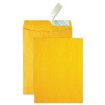 Quality Park High Bulk Redi-Strip Catalog Envelope, #10 1/2, Cheese Blade Flap, Redi-Strip Adhesive Closure, 9 x 12, Brown Kraft, 250/CT View Product Image