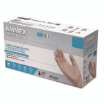 AMMEX Professional Vinyl Exam Gloves, Powder-Free, X-Large, Clear, 100/Box View Product Image