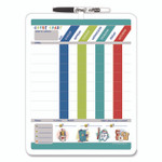 The Board Dudes Magnetic Dry-Erase Colors Chore Chart, 11 x 14 View Product Image