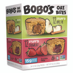 Bobo's Stuff'D Apple Pie/Strawberry Oat Bites, 1.3 oz Individually Wrapped, 24/Carton View Product Image