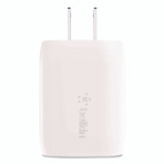 Belkin BOOST CHARGE 20 W USB-C Wall Charger, White View Product Image