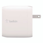 Belkin BOOST CHARGE Dual USB-A Wall Charger, White View Product Image