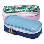 Bostitch It's Academic Locking Pencil Case, 2 Compartments, 4.75" x 2.5" x 2.5", Assorted Colors, 2/Pack View Product Image