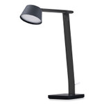 BLACK+DECKER PureOptics Verve Designer Series LED Desk Lamp with USB Port, 17.32" High, Black View Product Image