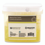 Brighton Professional Dissolvable Floor Cleaner Packets, Lavender Scent, 25 oz, 50/Pack View Product Image