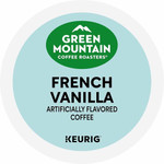 Green Mountain Coffee Roasters K-Cup, Pod French Vanilla Coffee, Keurig Single-Serve K-Cup pods, Light Roast, 24 Count - Compatible with Keurig Brewer - Regular - Light - K-Cup, Pod - Kosher Product Image 