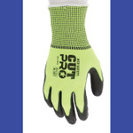 MCR Safety Cut Pro 9277PU Gloves, Medium, Black/Lime, Dozen View Product Image