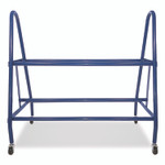 Champion Sports Heavy-Duty Deluxe Ball Cart, Metal, 132 lb Capacity, 17.5 x 38 x 35.75, Blue View Product Image