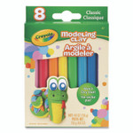 Crayola Modeling Clay Assortment, Blue/Green/Light Blue/Orange/Pink/Purple/Red/Yellow, 4.8 oz View Product Image