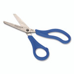 Crayola Blunt Tip Kid's Scissors, 5" Cut Length, Straight Blue Handle View Product Image