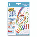 Crayola Color Wonder Paintbrush Pens, Assorted Colors, 8/Pack View Product Image