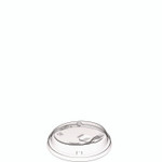 Dart Prima Strawless Plastic Lids, Fits 9 oz to 20 oz Cold Cups, Clear, 1,000/Carton View Product Image