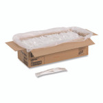 Dixie Mediumweight Polypropylene Cutlery, Fork/Knife/Teaspoon, Plastic, White, 250/Carton View Product Image
