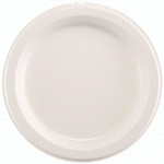 Dixie Ultra Heavy-Weight Paper Plates, 10" dia, White, 125/Pack, 4 Packs/Carton View Product Image