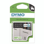 DYMO D1 Standard Labels, 0.50" x 23 ft, Black Print on Clear Tape View Product Image