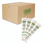 Eco-Products Plantware CPLA Cutlery, Individually Wrapped, Fork, White, 1,000/Carton View Product Image