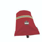ergodyne Arsenal 5082 SCBA Mask Bag with Hook-and-Loop Closure, Fleece Lining, 8.5 x 8.5 x 14, Red View Product Image