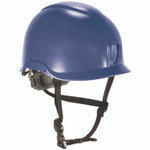 ergodyne Skullerz 8976 Class E Safety Helmet, 6-Point Ratchet Suspension, Blue View Product Image