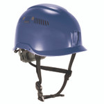 ergodyne Skullerz 8977 Class C Safety Helmet with Adjustable Venting, 6-Point Ratchet Suspension, Blue View Product Image