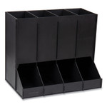 Mind Reader Anchor Collection 4-Compartment Single Serve Pod Countertop Dispenser, 14.25 x 9 x 12.15, Black Product Image