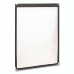 Excello Global Products Menu Holder For 8.5 x 11 Menus, Portrait Orientation, 9.3 x 11.9 Holder, Clear/Black/Gold View Product Image