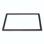 Excello Global Products Menu Holder For 11 x 17 Menus, Landscape Orientation, 18.9 x 12.6 Holder, Clear/Black View Product Image