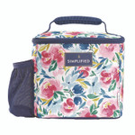 fit + fresh Simplified Lunch Bag, 9.25 x 5 x 9, Multicolor Floral View Product Image