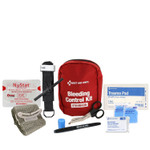 First Aid Only Standard Pro Bleeding Control Kit, 14 Pieces, Fabric Case View Product Image