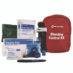 First Aid Only Right Response Bleeding Control Kit for Limb and Chest Wounds, 16 Pieces, Fabric Pouch Product Image