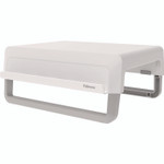 Fellowes Breyta Monitor Stand, 13.94" x 11.97" x 3.25" to 6", White, Supports 33 lbs View Product Image