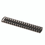 Fellowes Plastic Comb Bindings, Oval, 2" Diameter, 500 Sheet Capacity, Black, 40/Pack View Product Image