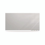 Ghent Aria Low-Profile Frameless Magnetic Glassboard, 72" x 48", Gray Surface Product Image