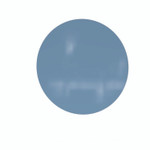 Ghent Coda Low Profile Circular Magnetic Glassboard, 36 x 36, Denim Surface View Product Image
