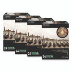 Barista Prima Coffeehouse Decaf Italian Roast Coffee K-Cups, 24/Box, 4 Boxes/Carton View Product Image