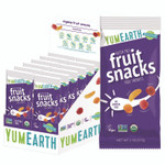 YumEarth Organic Fruit Snacks, Assorted Flavors, 2 oz Bag, 12/Carton View Product Image