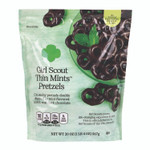 girl scouts Thin Mints Pretzels, Mint Chocolate, 20 oz Bag View Product Image