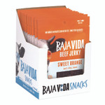 Baja Jerky Beef Jerky Sweet Orange Snack Pack, Sweet Orange, 1 oz Packet, 12/Carton View Product Image