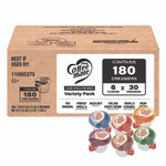 Coffee mate Variety Pack, Assorted Flavors, 0.38 oz Mini Cups, 180/Carton View Product Image