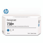 HP 738M (A24VMA) Original Designjet Ink Cartridge, Cyan View Product Image