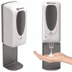 HLS Commercial Sanitizer Dispenser, 4.6 x 4.5 x 17, Silver Product Image