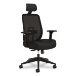 HON Altern Mesh Mid-Back Task Chair, 17.95 to 21.1 Seat Height, Black Seat, Black Back, Black Base View Product Image