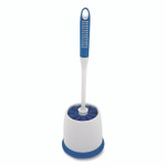 Impact Toilet Bowl Brush and Caddy, Blue/Gray Product Image