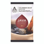 Java Roast Gourmet Coffee Ground Coffee, Columbian Decaf, 1.25 oz Packet, 42/Carton View Product Image