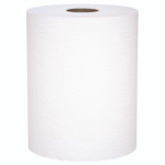 Scott Universal 100% Recycled Fiber Hard Roll Paper Towels, 1-Ply, 8" x 800 ft, White, 6 Rolls/Carton View Product Image