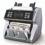Kolibri KBR1500V2 Mixed Denomination Cash Counter, 1,200 Bills/min, 9.5 x 11 x 10.4, Gray View Product Image