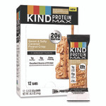 KIND Protein MAX Bar, Sweet and Salty Caramel Peanut Crisp, 2.2 oz Bar, 12/Box View Product Image